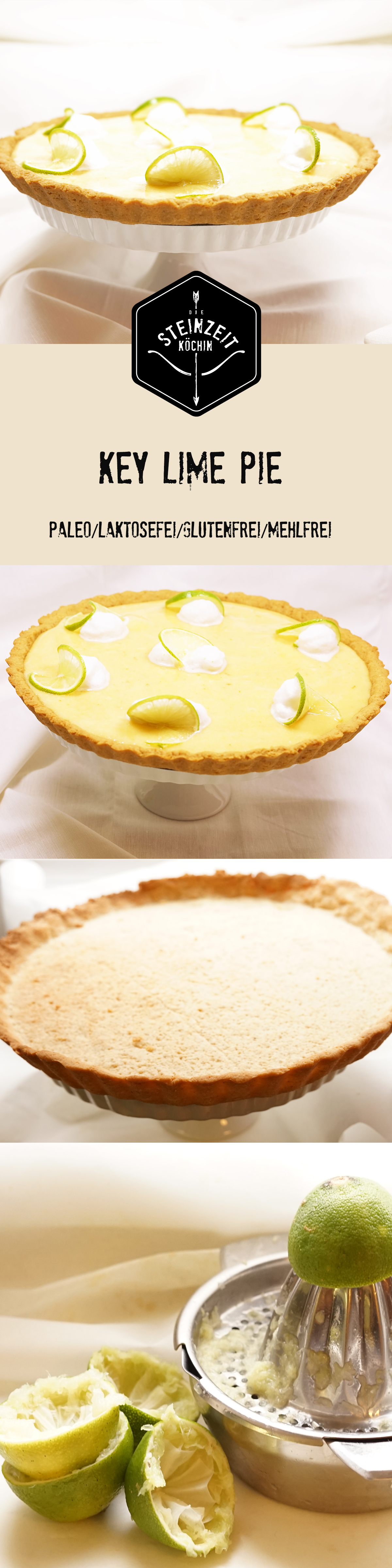 PALEO- Key-Lime Pie mehlfrei,, Paleo, zuckerfrei, laktosefrei und wunderbar fruchtig