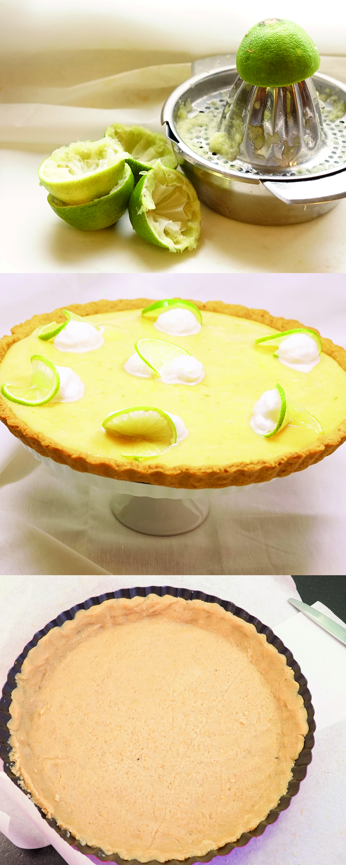 PALEO- Key-Lime Pie mehlfrei,, Paleo, zuckerfrei, laktosefrei und wunderbar fruchtig