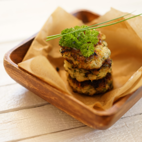 Paleo-Fischlaibchen  - Koch-Rezepte Elke Eisner Steinzeitköchin Paleo