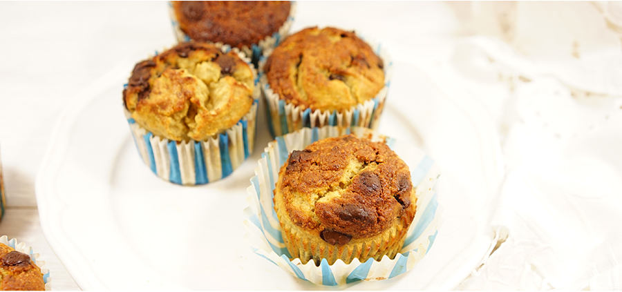 Elke Eisner - Bananenmuffins mit Schokodrops