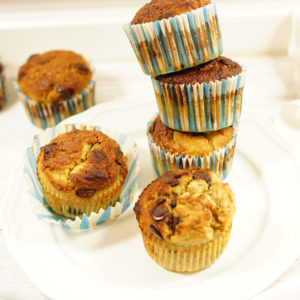 Bananenmuffins mit Schokodrops