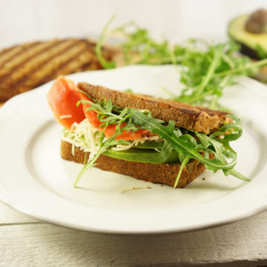 Kastenbrot mit Lachs  - Koch-Rezepte Elke Eisner Steinzeitköchin Paleo