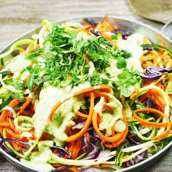 Bunter Regenbogensalat - Koch-Rezepte Elke Eisner Steinzeitköchin Paleo