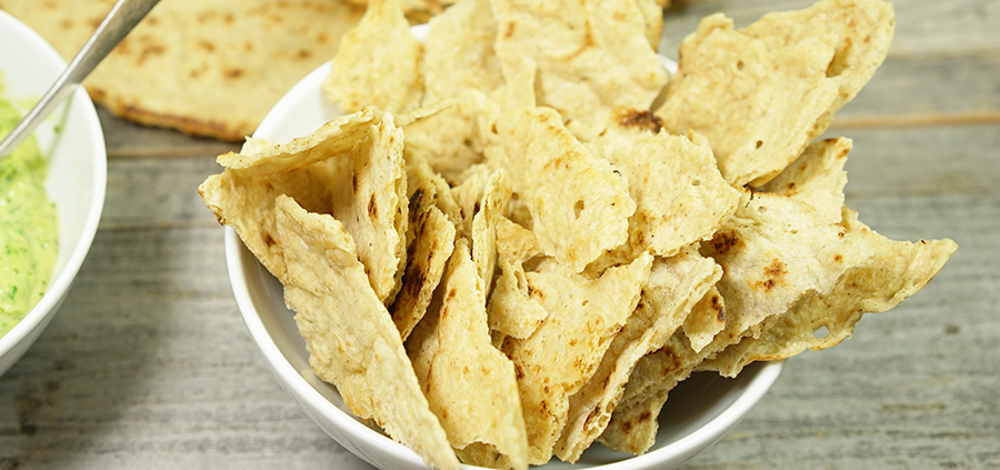 Elke Eisner - Paleo – Tortillia Chips mit Avocadodip