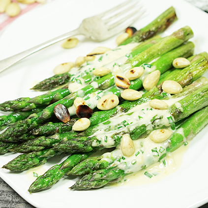 Spargel mit Orangen-Aioli - Koch-Rezepte Elke Eisner Steinzeitköchin Paleo