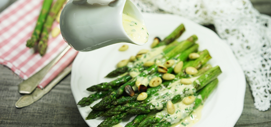 Elke Eisner - Spargel mit Orangen-Aioli