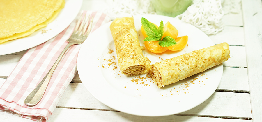 Elke Eisner - Paleo-Palatschinken mit Nußfülle