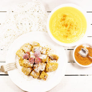 Kaiserschmarrn  - Koch-Rezepte Elke Eisner Steinzeitköchin Paleo