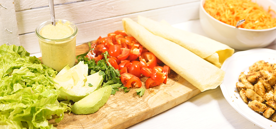 Elke Eisner - Glutenfreie Burritos im Asia-Style