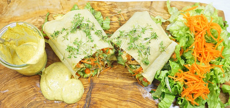 Elke Eisner - Glutenfreie Burritos im Asia-Style