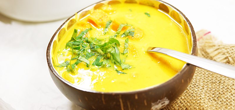 Elke Eisner - Karottensuppe mit Kurkuma, Ingwer und Orange
