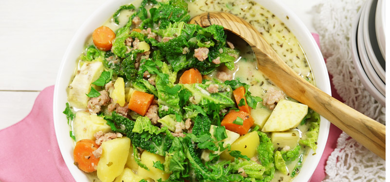 Elke Eisner - Italienischer Süßkartoffel-Eintopf mit Grünkohl