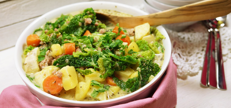 Elke Eisner - Italienischer Süßkartoffel-Eintopf mit Grünkohl